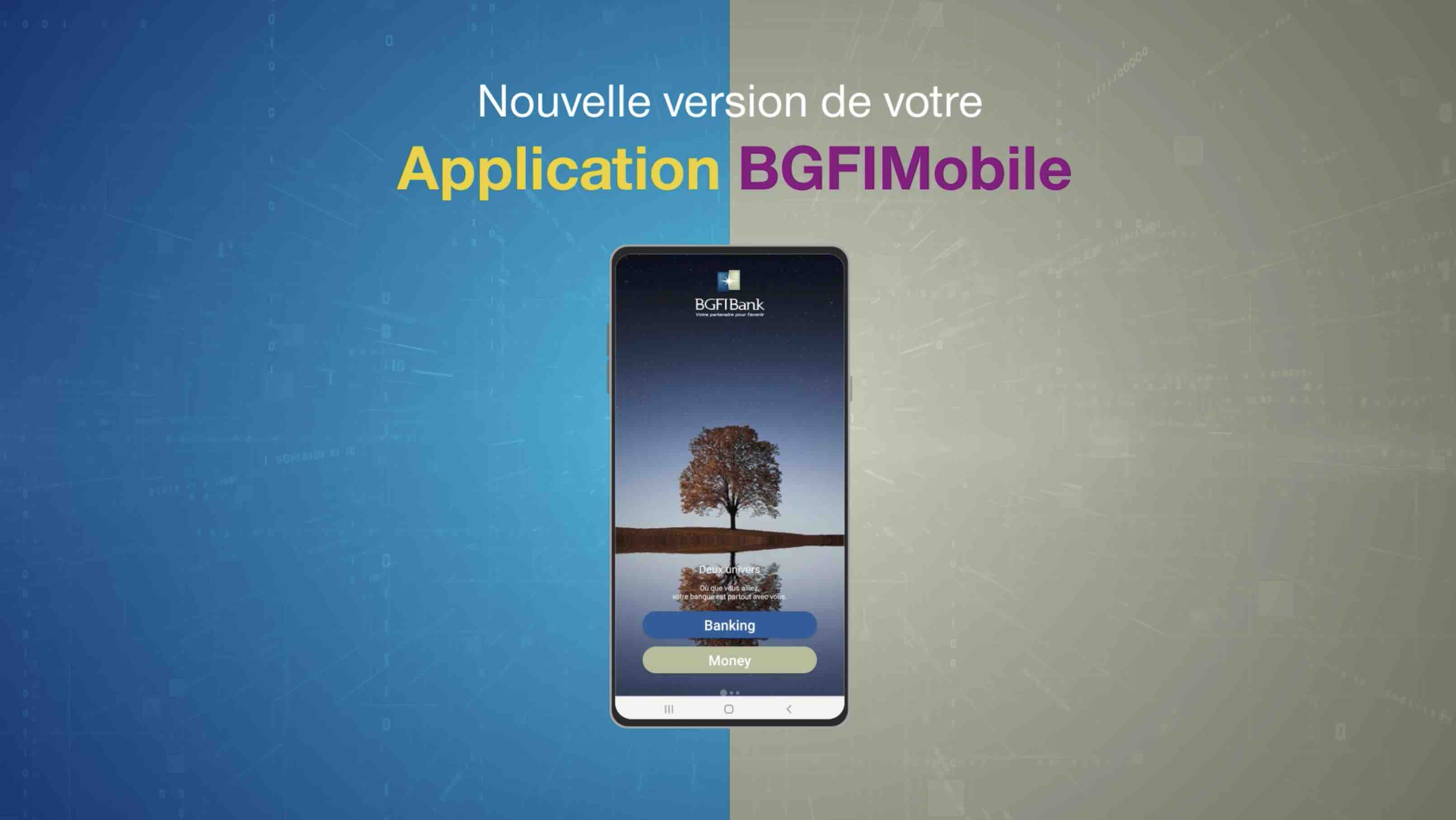 Présentation de l'application BGFIMobile